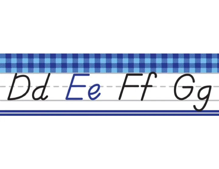 Alphabet Line Manuscript Dnealian | Southern Charm | UPRINT | Schoolgirl Style