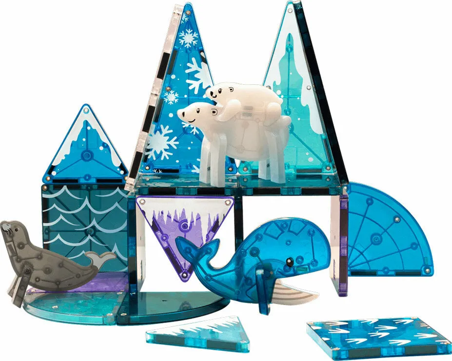 Arctic Animals 25pc Magna-tiles