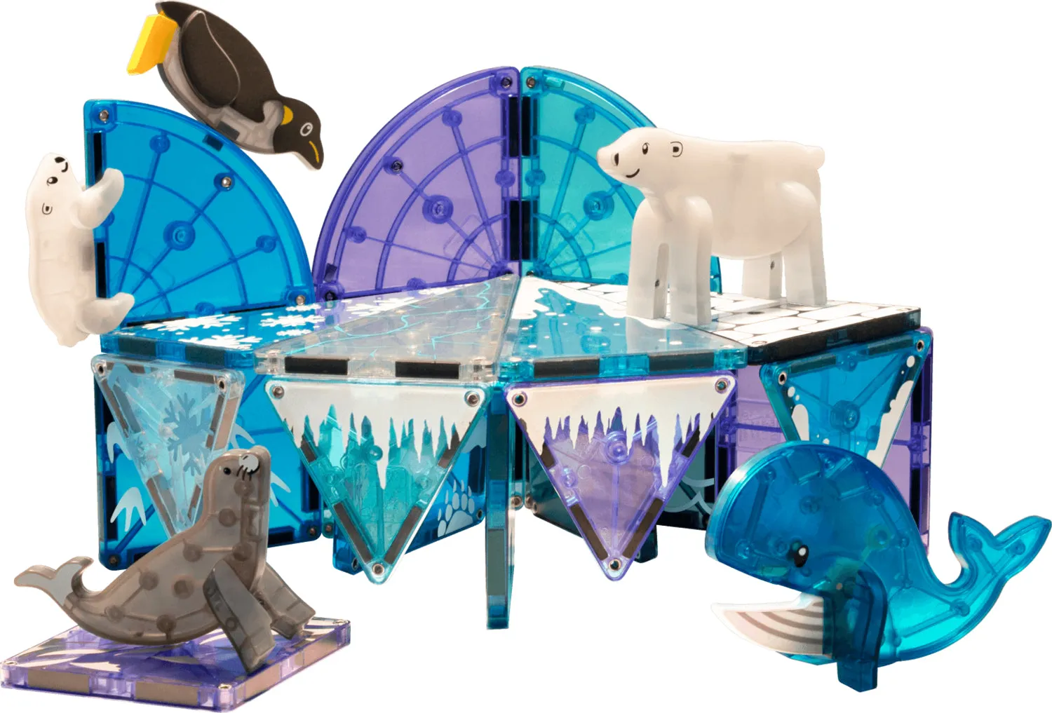 Arctic Animals 25pc Magna-tiles