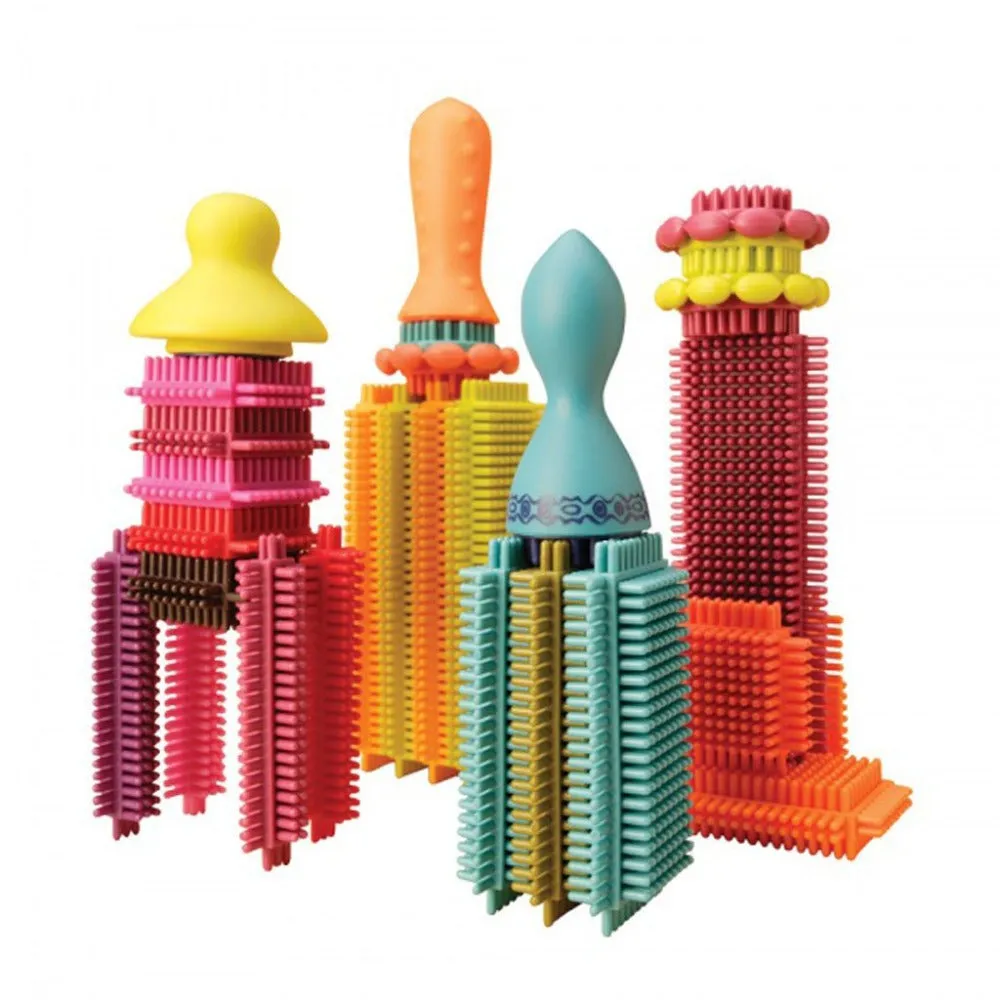 Bristle Block Stackadoos - Interlocking Building Blocks