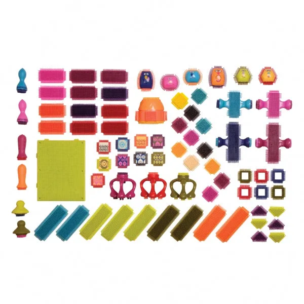 Bristle Blocks Spinaroos - Interlocking Building Blocks