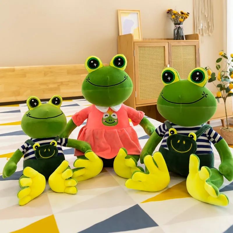 Couple Frog Plush Toy
