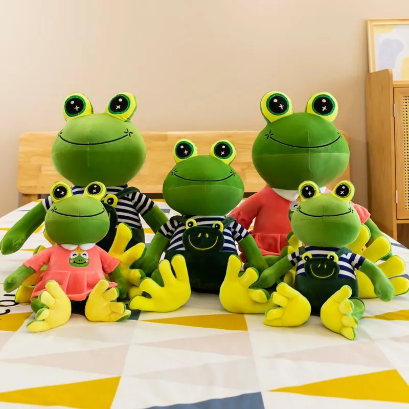 Couple Frog Plush Toy
