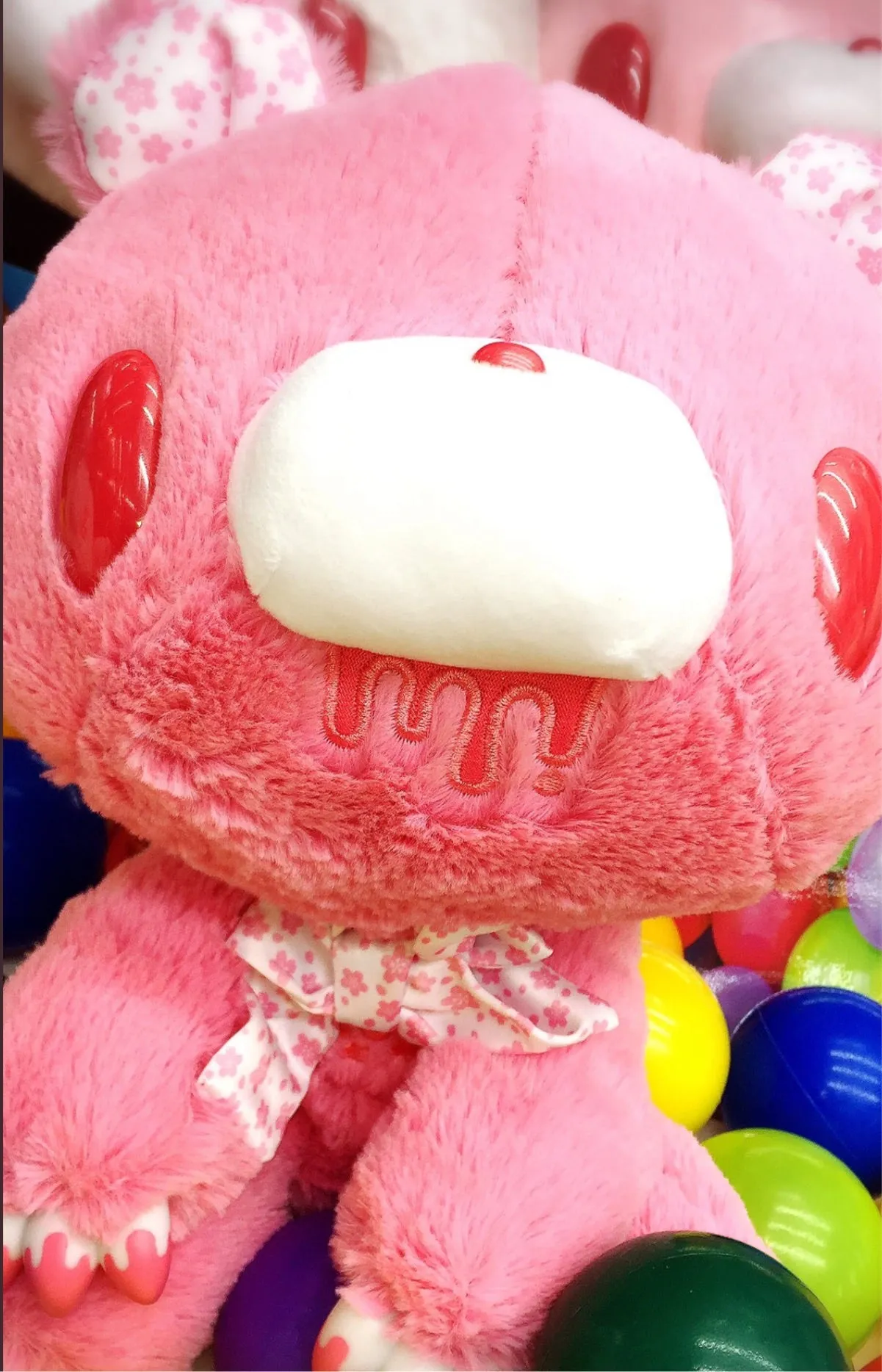 Gloomy Bear Plush 30cm Spring Edition Sakura Cherry Blossom White Taito Japan