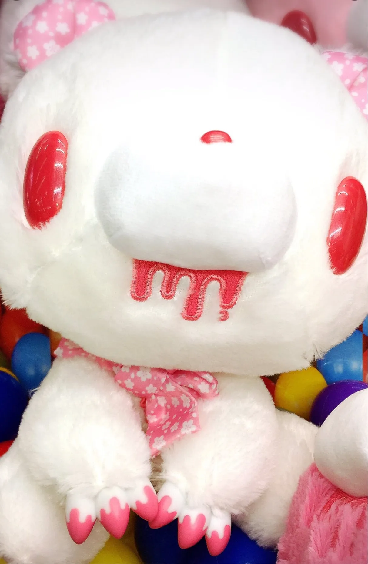 Gloomy Bear Plush 30cm Spring Edition Sakura Cherry Blossom White Taito Japan