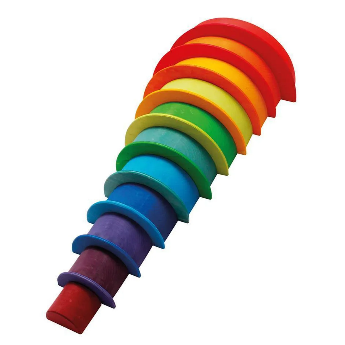 Grimm's large semi circles - rainbow