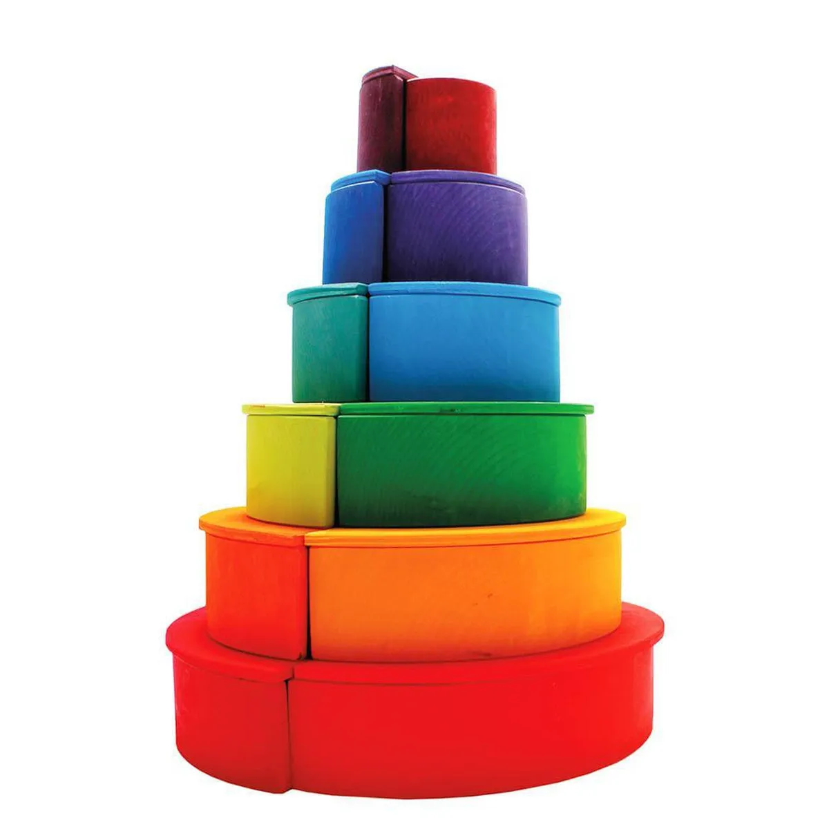 Grimm's large semi circles - rainbow