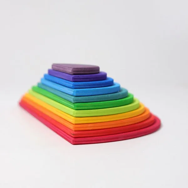 Grimm's large semi circles - rainbow