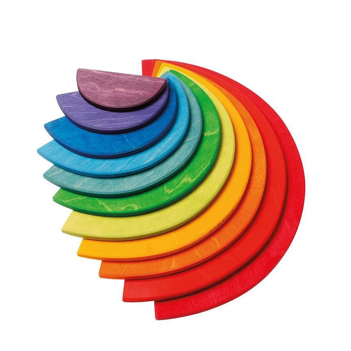 Grimm's large semi circles - rainbow