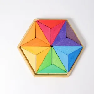 Grimm's Wooden Complementary Color Star, Large