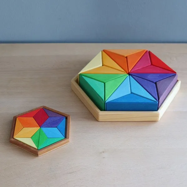 Grimm's Wooden Complementary Color Star, Large