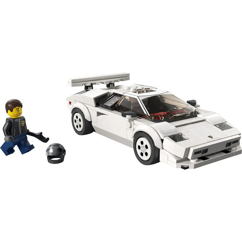 LEGO Speed Champions Lamborghini Countach 76908 Building Kit (262 Pcs)