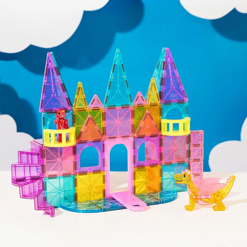 Magna-Tiles Castle DLX   MicroMAGS 48 Piece Set