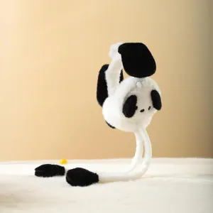 Pochacco Flap Dancing Ears Fluffy 3D Earmuffs