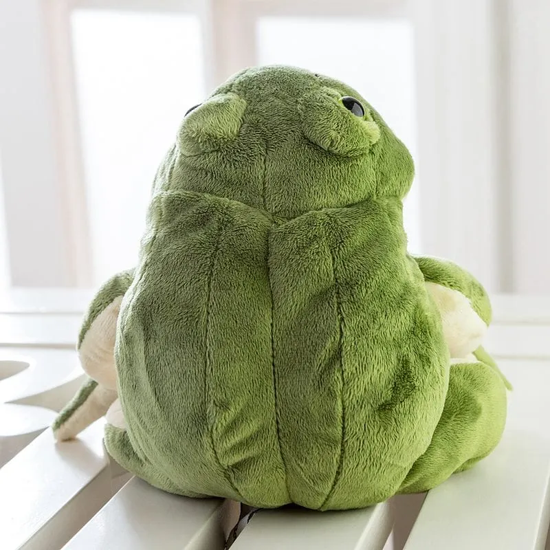 Realistic Kawaii Frog Plush Toy