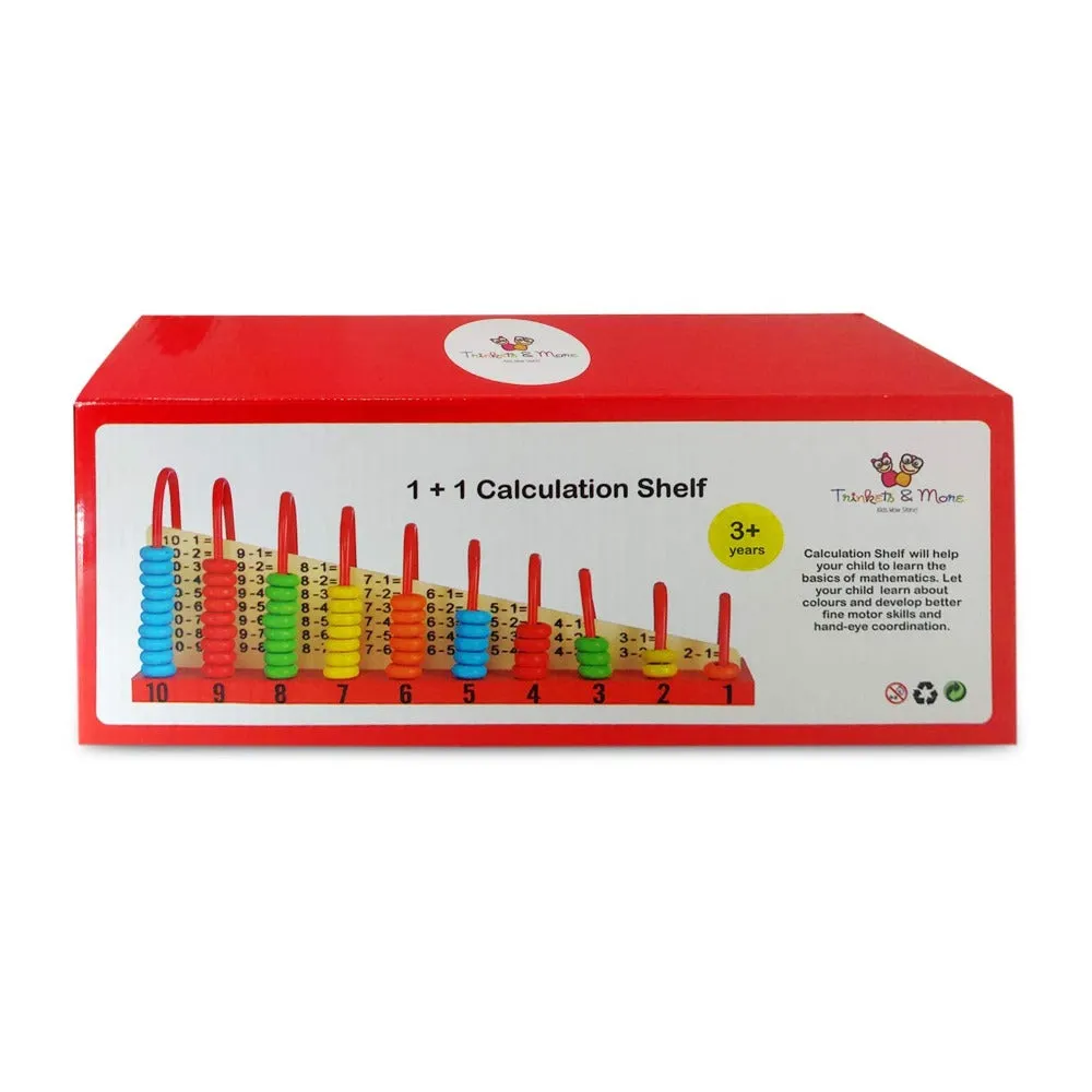 Return Gifts (Pack of 3,5,12) Calculation Shelf Wooden Abacus for Children