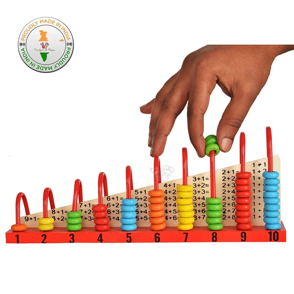 Return Gifts (Pack of 3,5,12) Calculation Shelf Wooden Abacus for Children