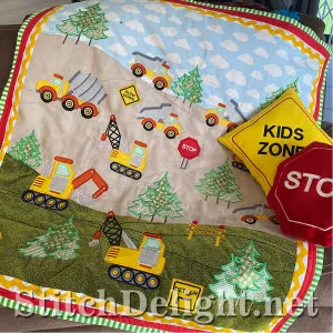 SDS1519 Construction Trucks Applique